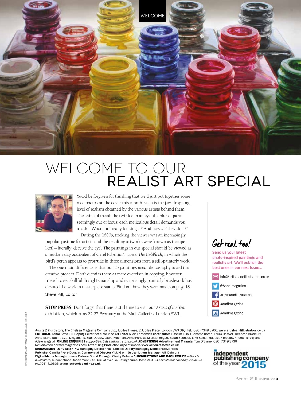 Artists & Illustrators Preview Pages