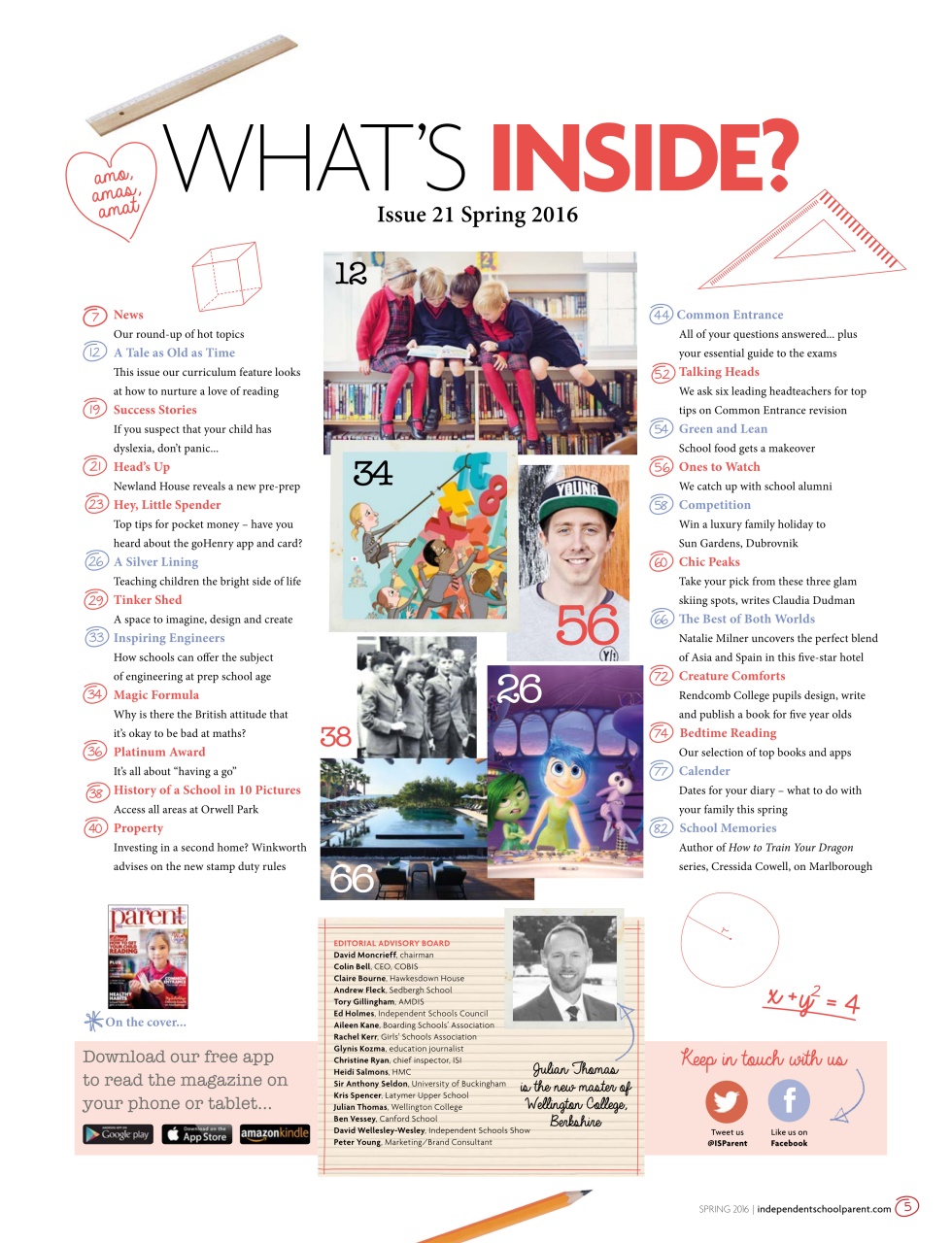 Independent School Parent Preview Pages