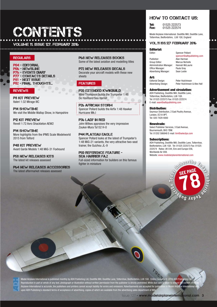Model Airplane International Preview Pages