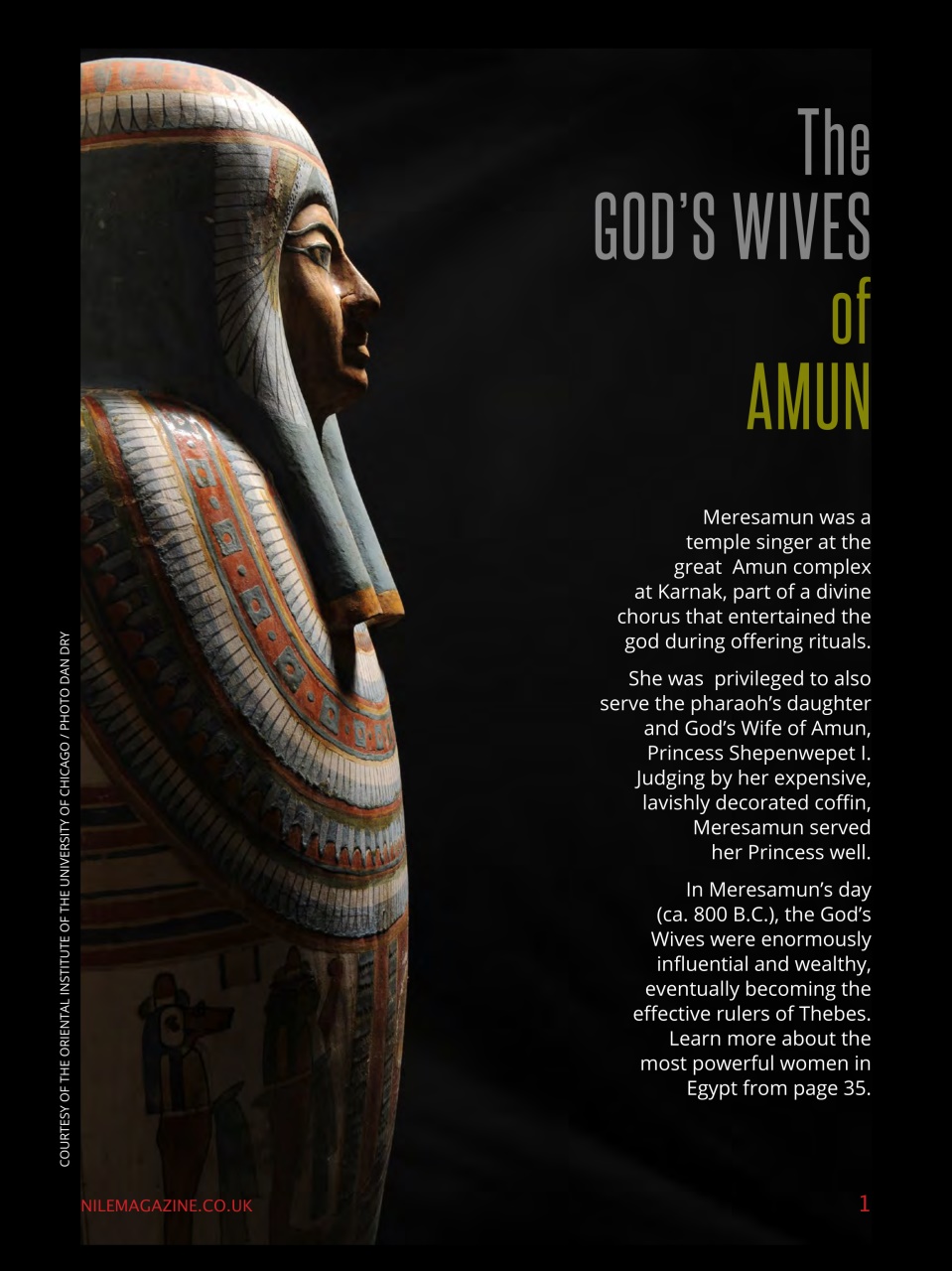 Nile Magazine Preview Pages