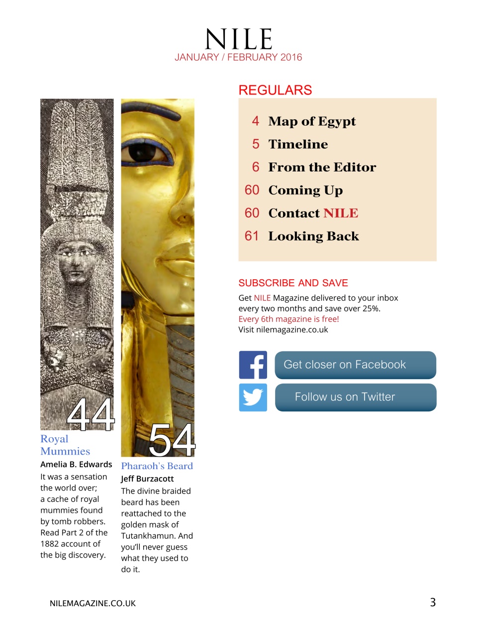 Nile Magazine Preview Pages
