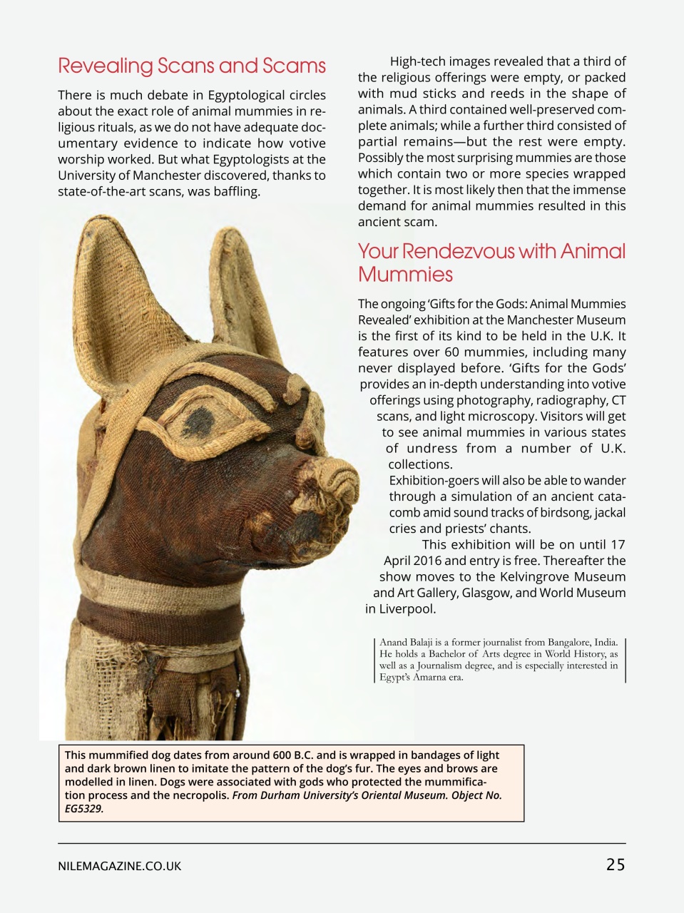Nile Magazine Preview Pages