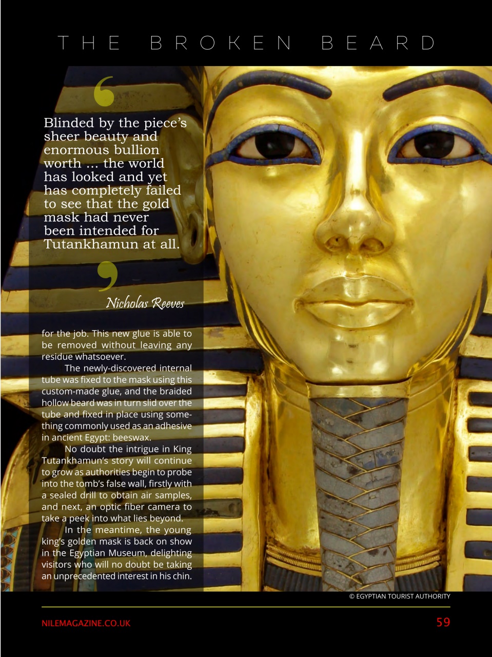 Nile Magazine Preview Pages
