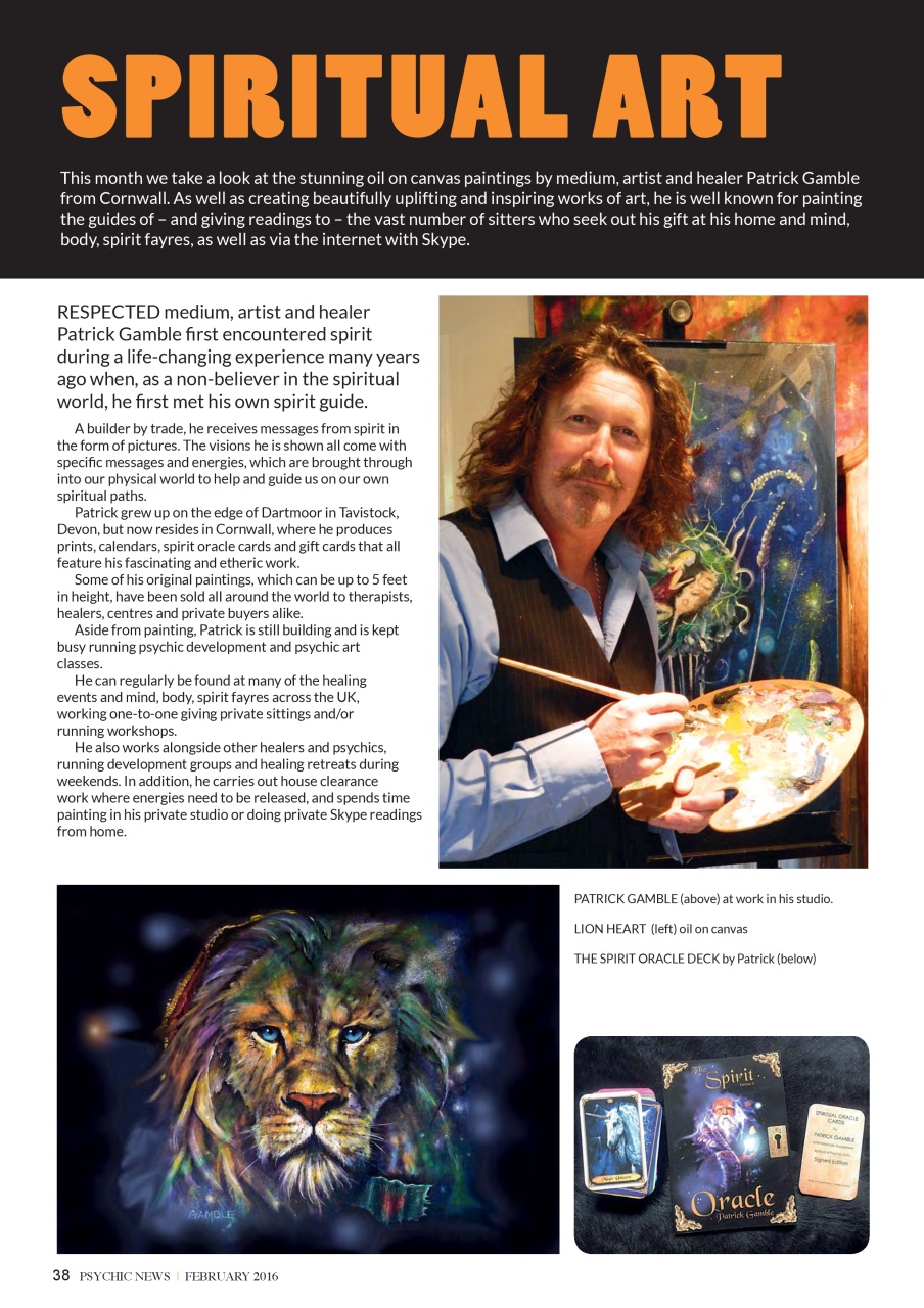 Psychic News Preview Pages