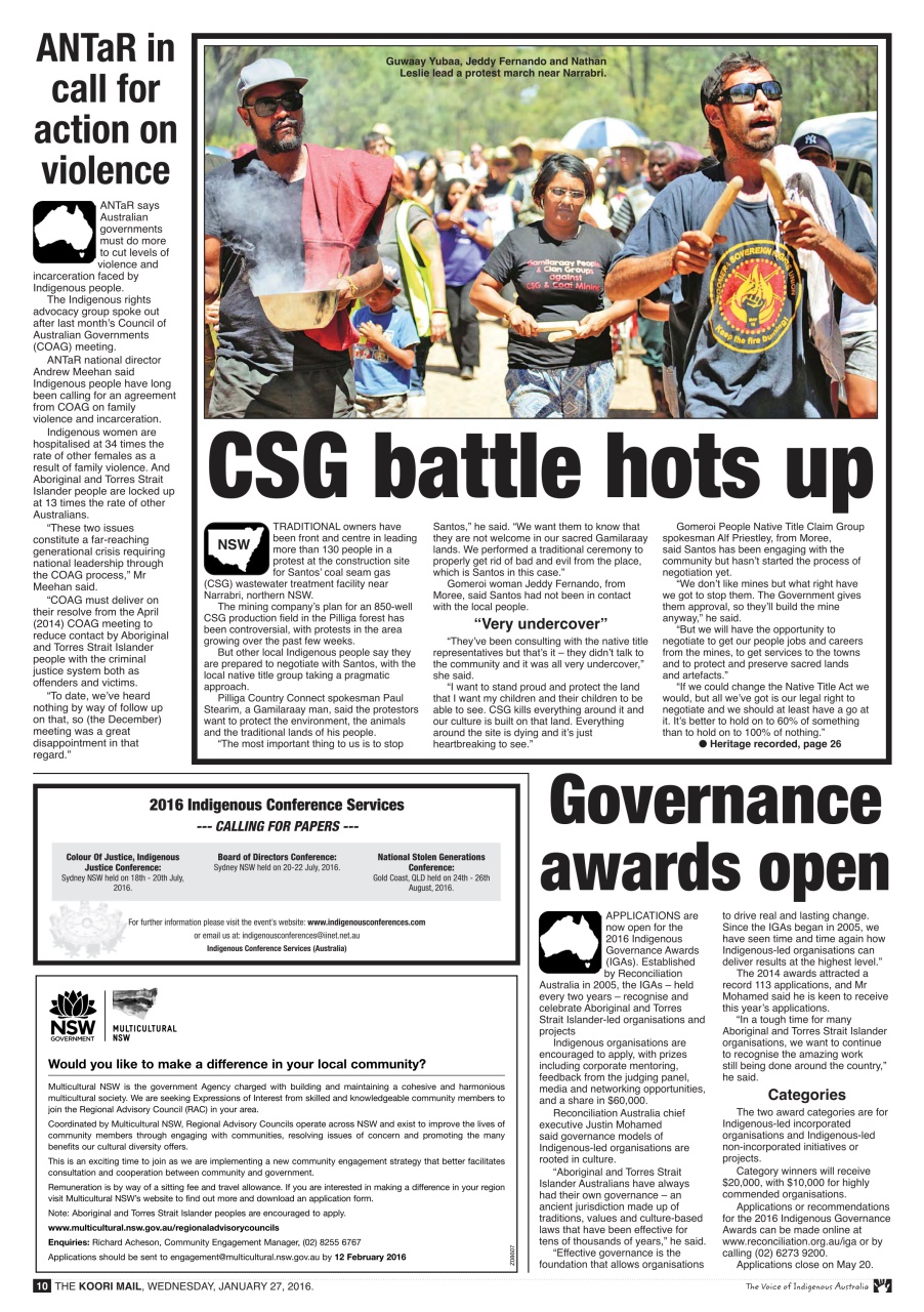 Koori Mail Preview Pages