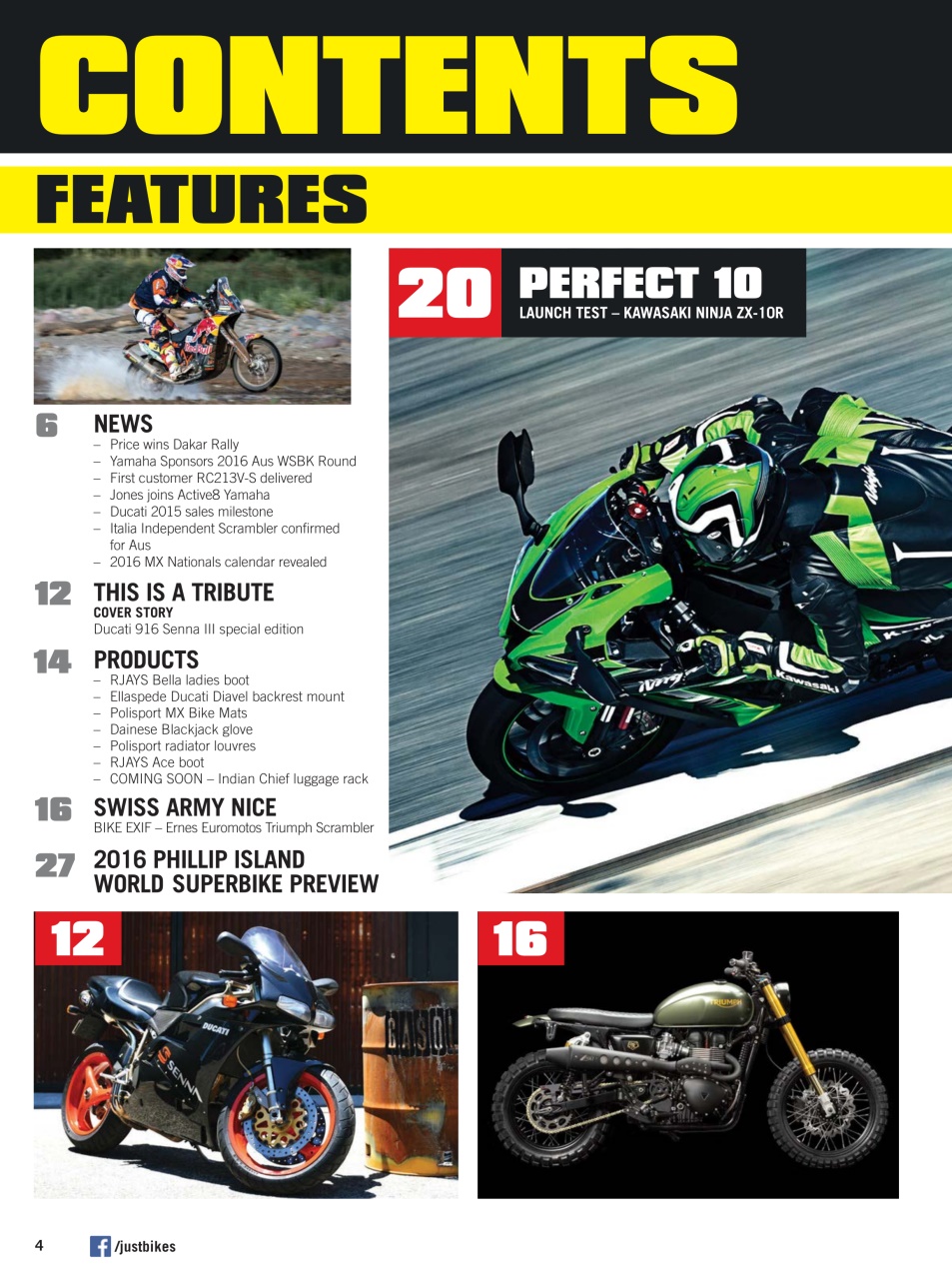 JUST BIKES Preview Pages