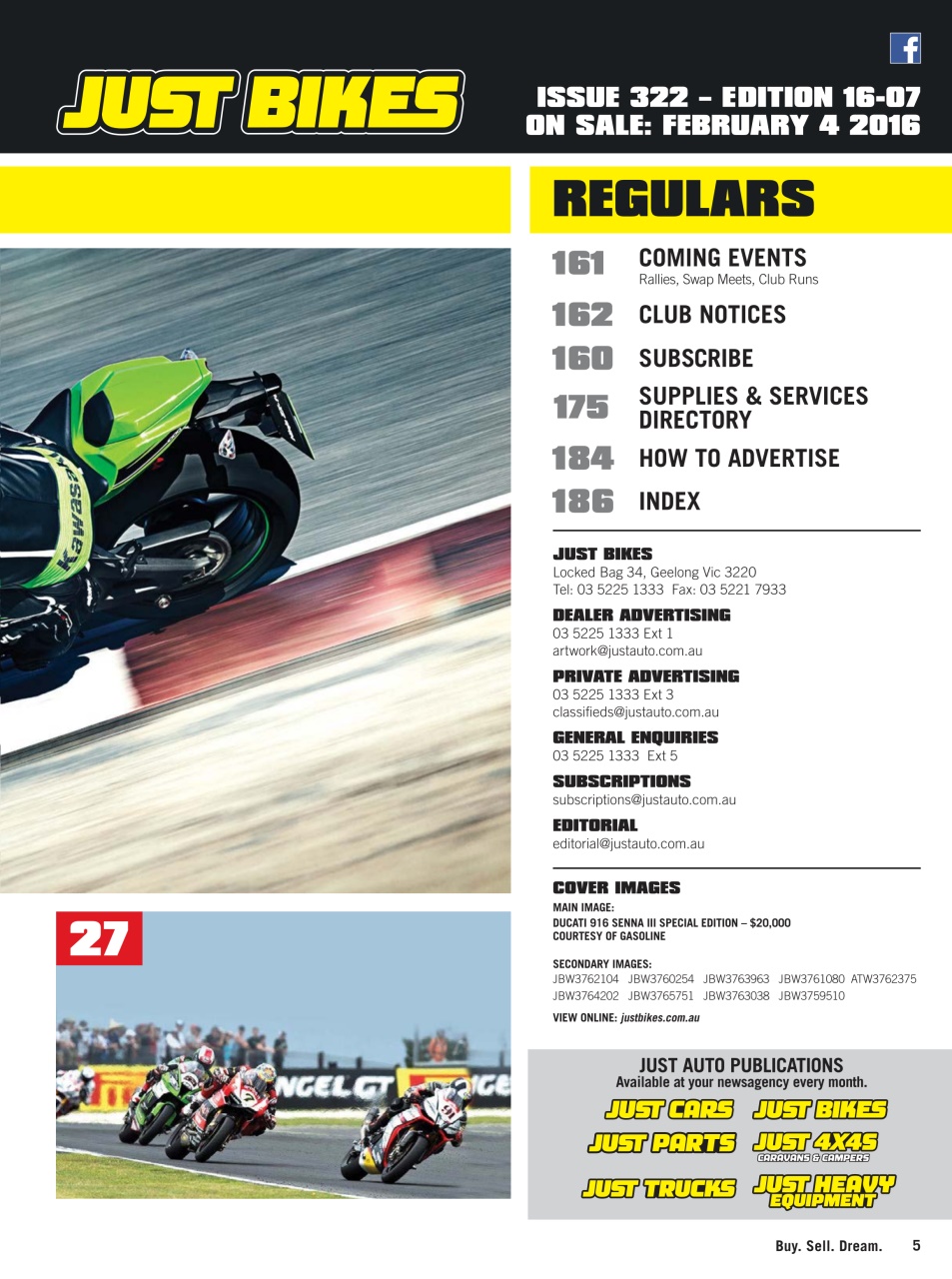 JUST BIKES Preview Pages