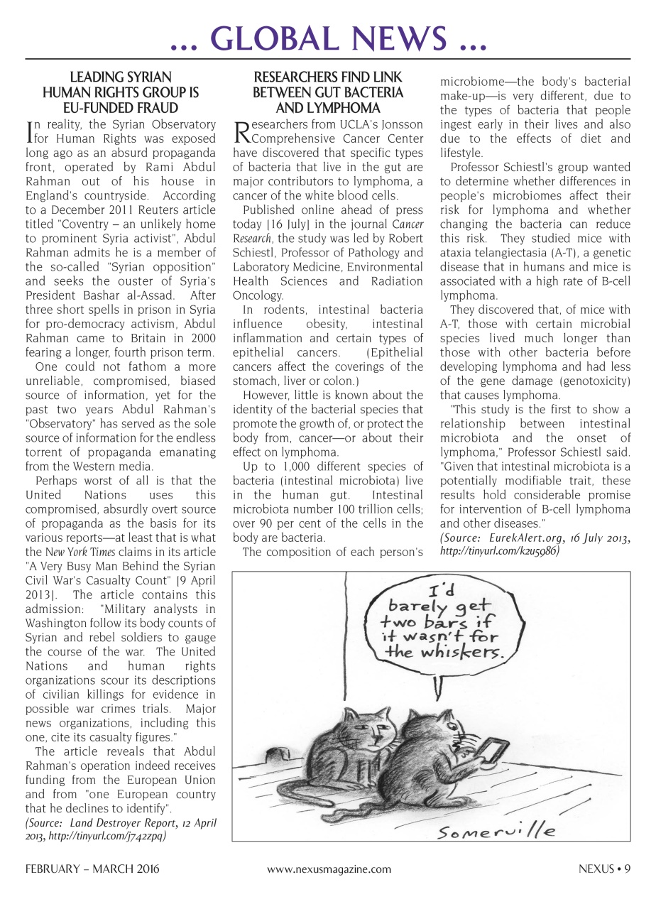 Nexus Magazine Preview Pages