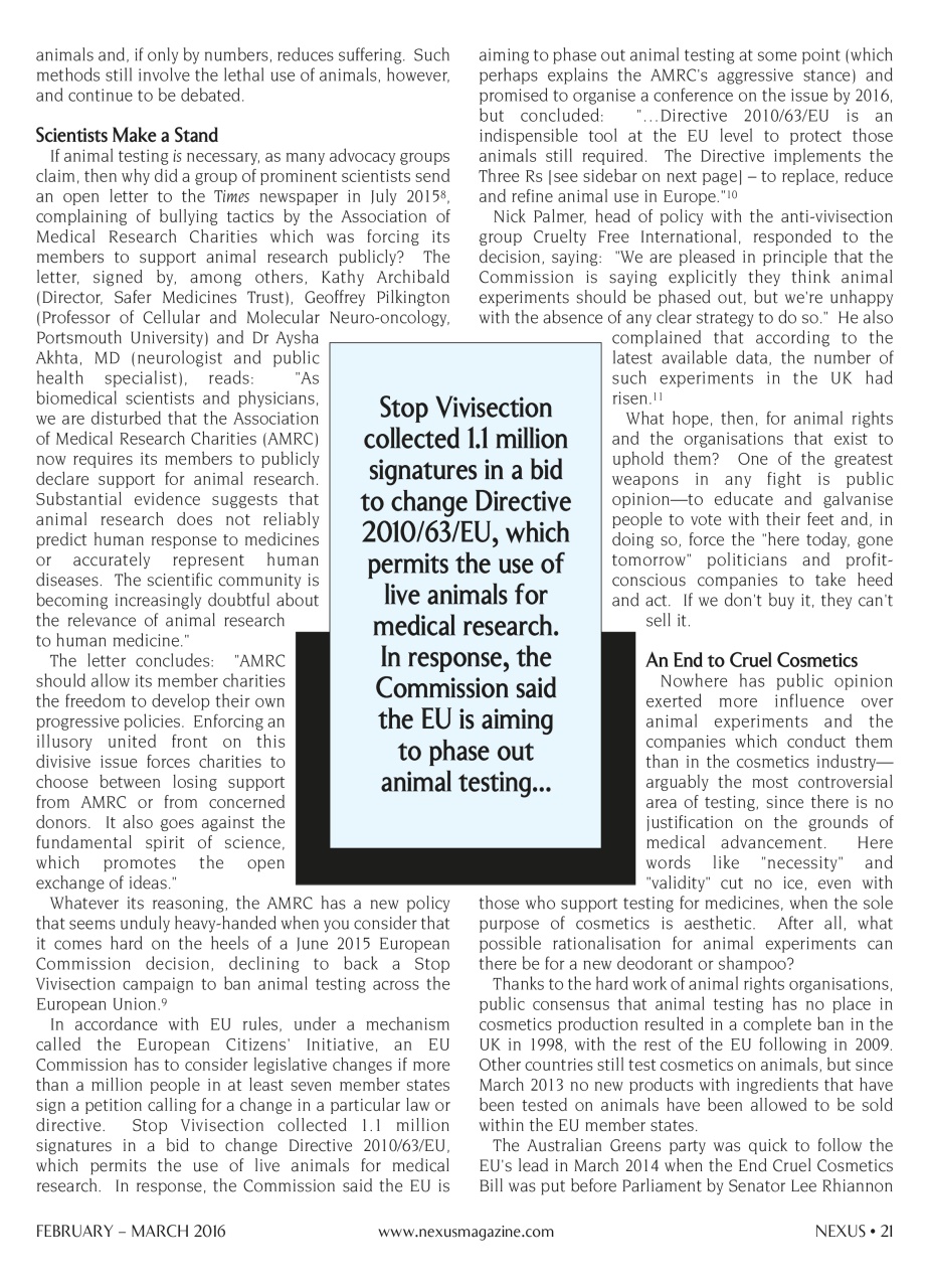 Nexus Magazine Preview Pages