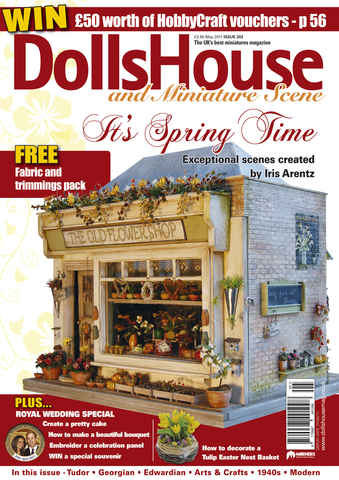 Dolls House and Miniature Scene issue DHMS May 11 (Iss 203)