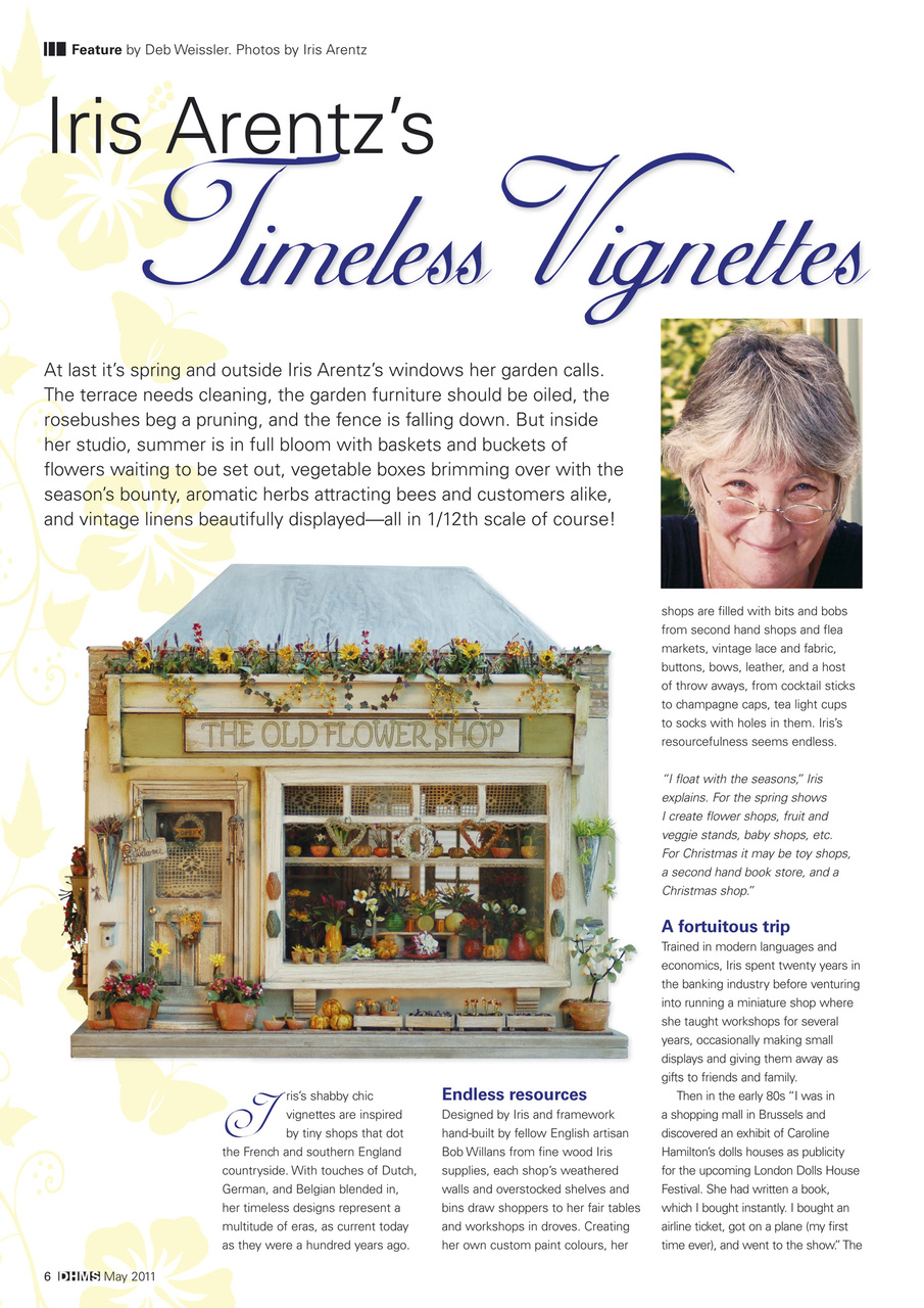 Dolls House and Miniature Scene Preview Pages