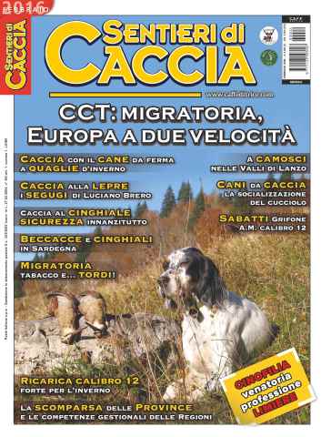 SENTIERI DI CACCIA issue FEBBRAIO 2016