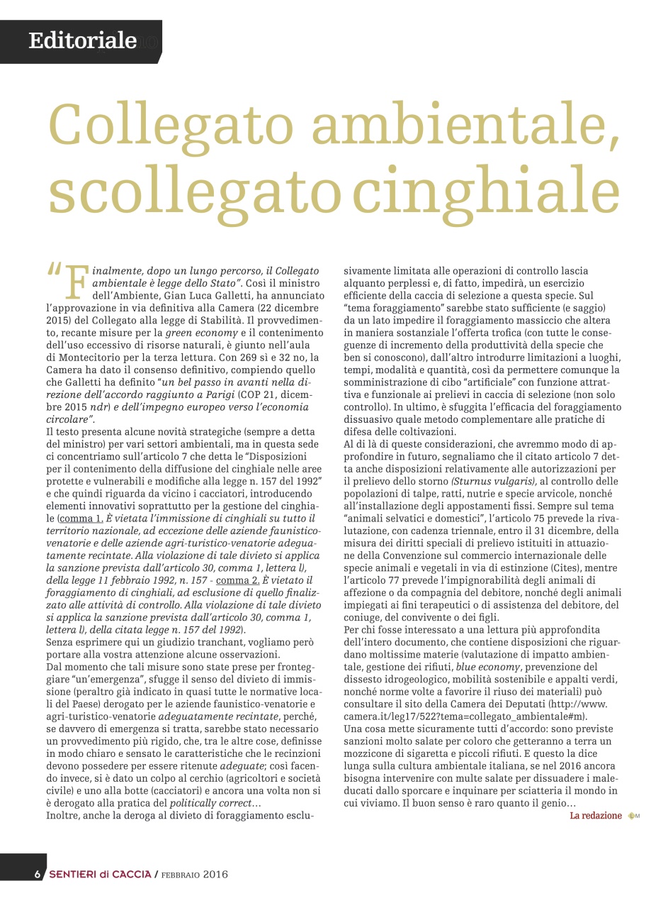 SENTIERI DI CACCIA Preview Pages