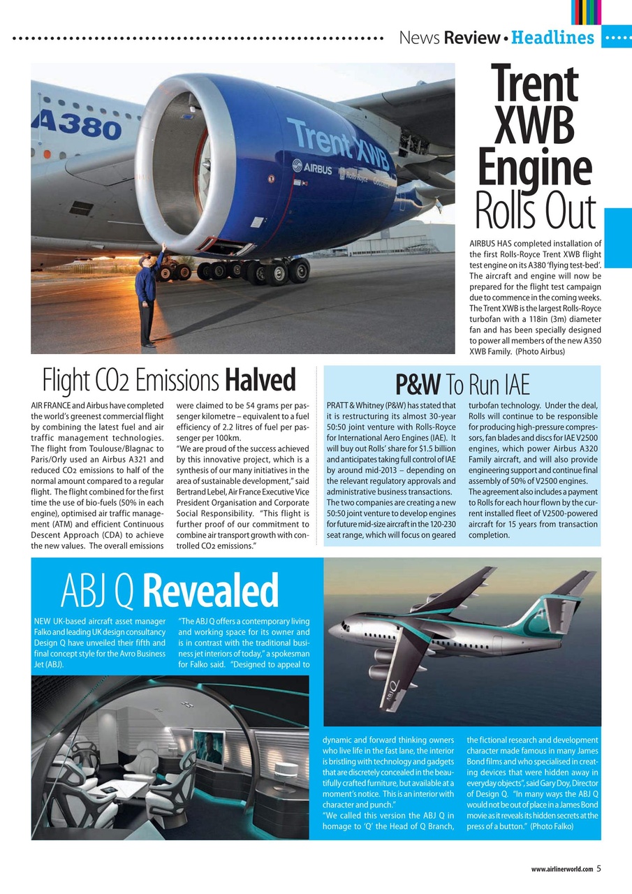 Airliner World Preview Pages