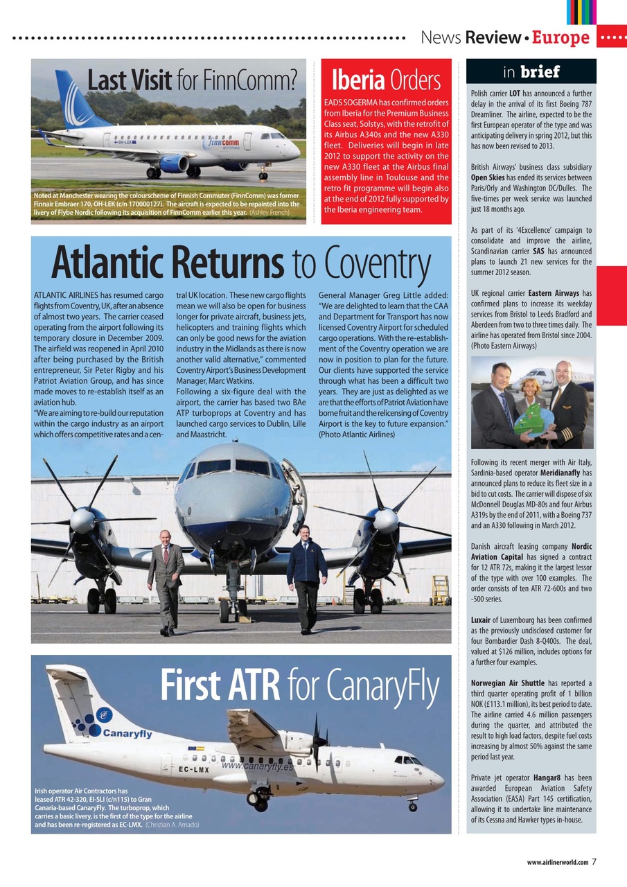 Airliner World Preview Pages