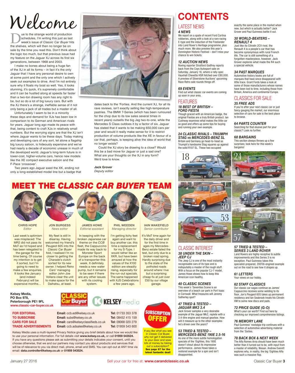 Classic Car Buyer Preview Pages