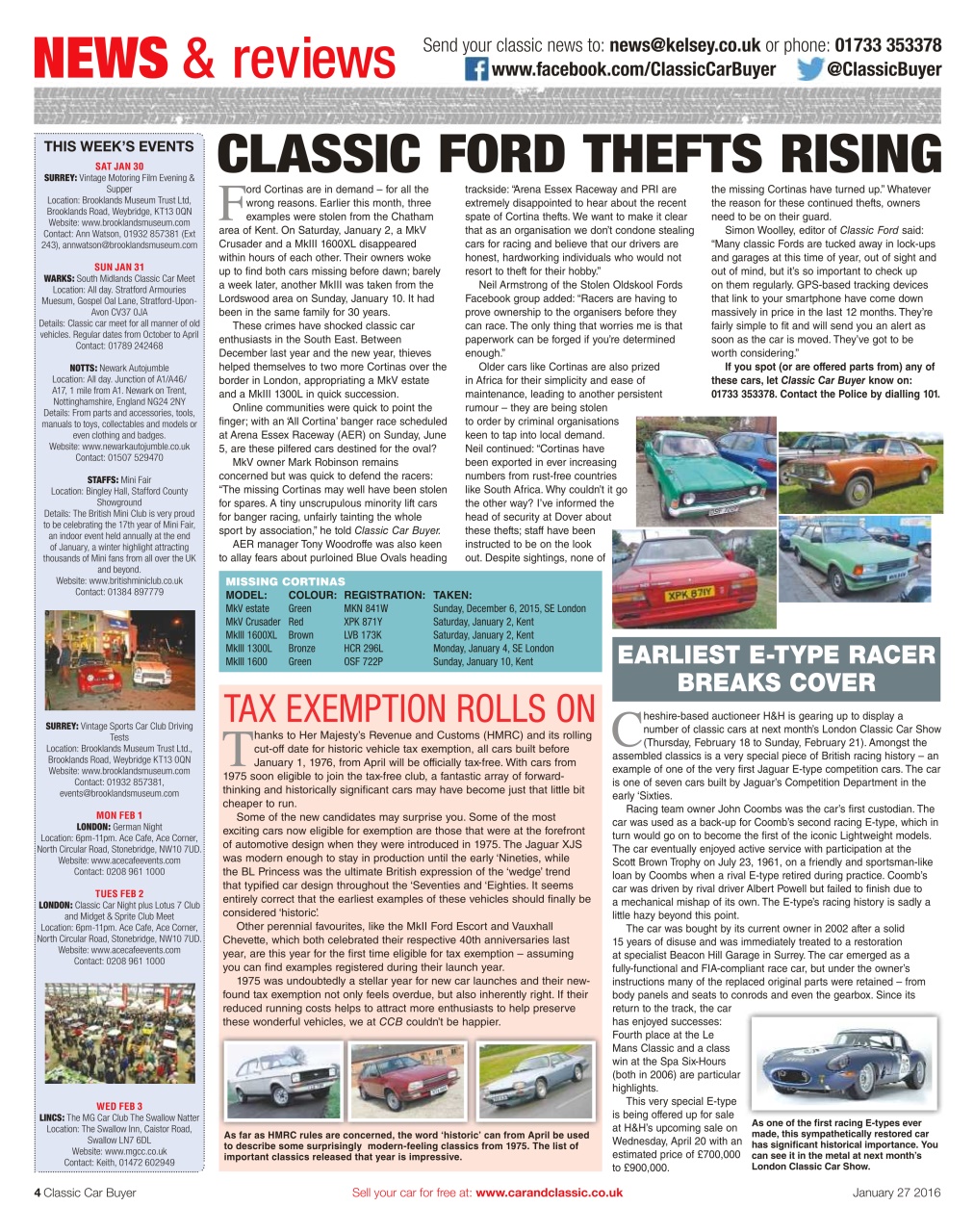 Classic Car Buyer Preview Pages
