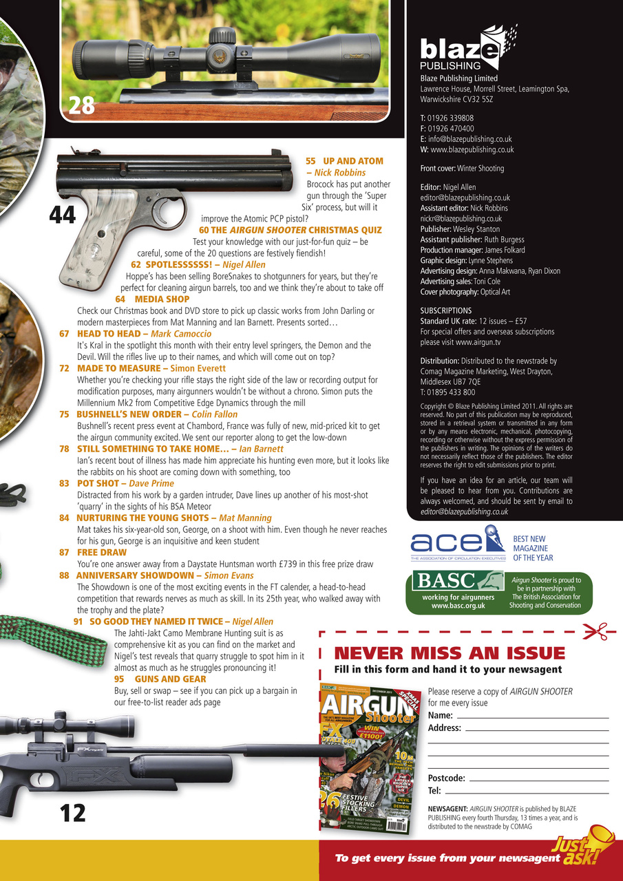 Airgun Shooter Preview Pages