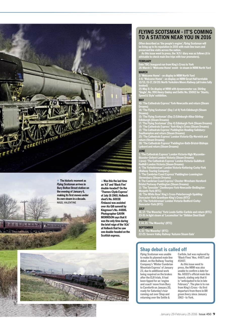 Steam Railway Preview Pages