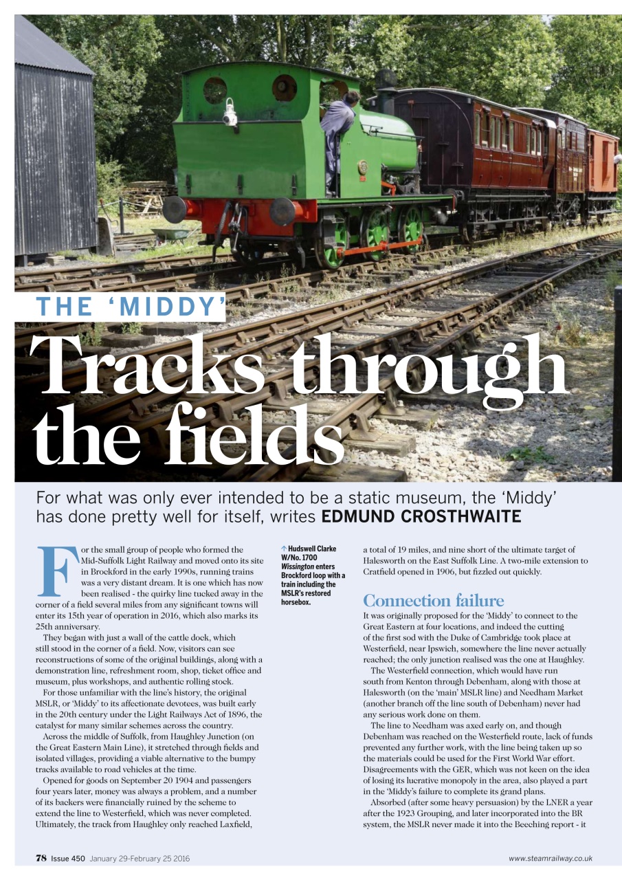 Steam Railway Preview Pages