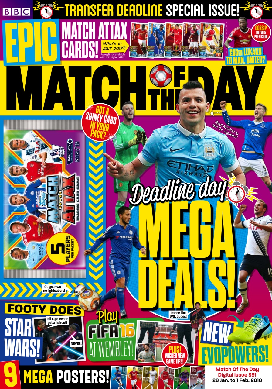 Match of the Day Preview Pages