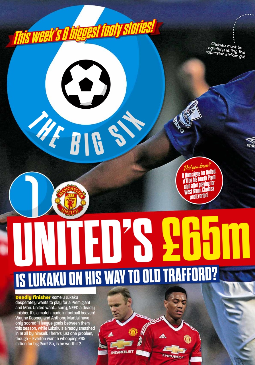 Match of the Day Preview Pages