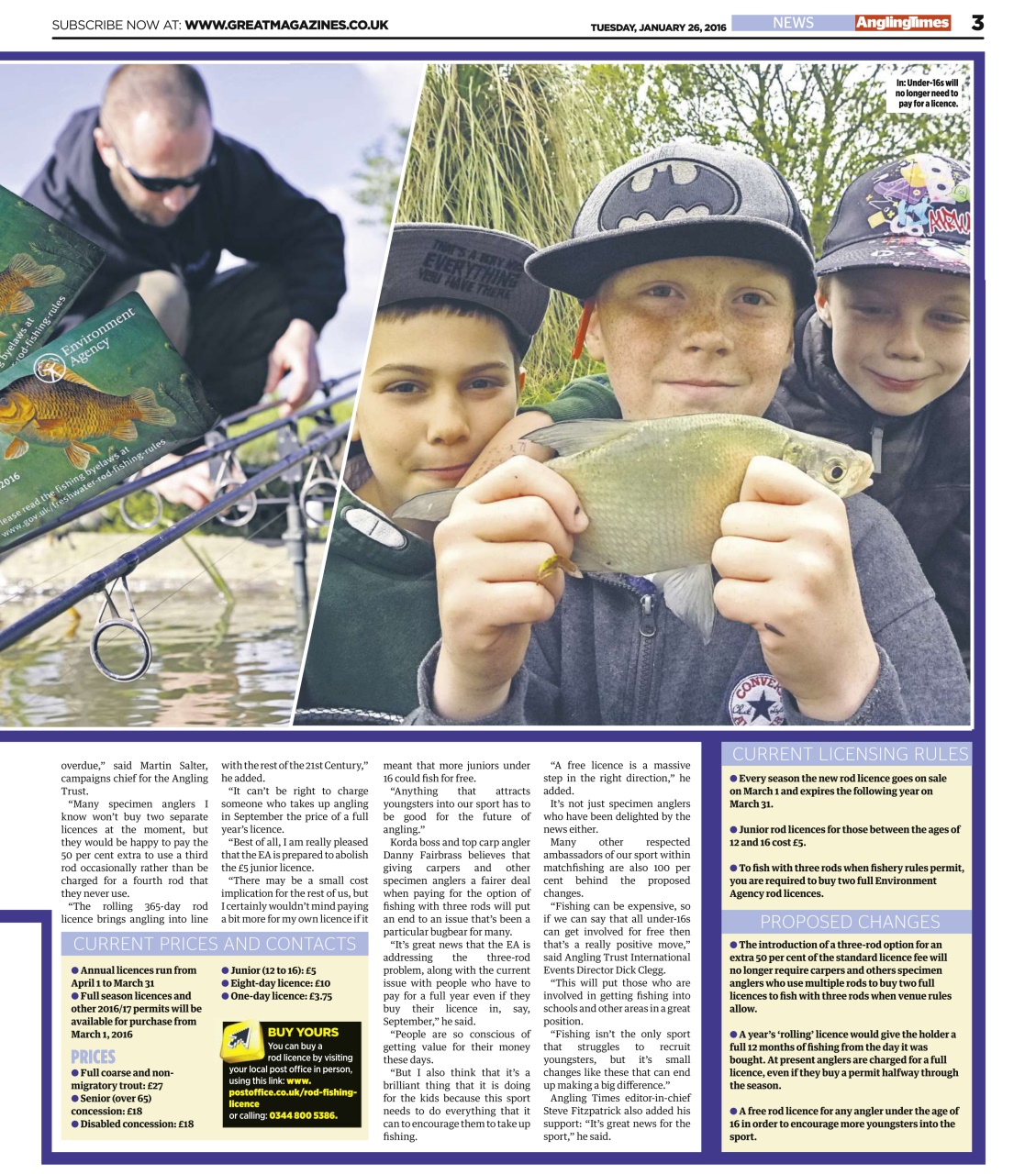 Angling Times Preview Pages