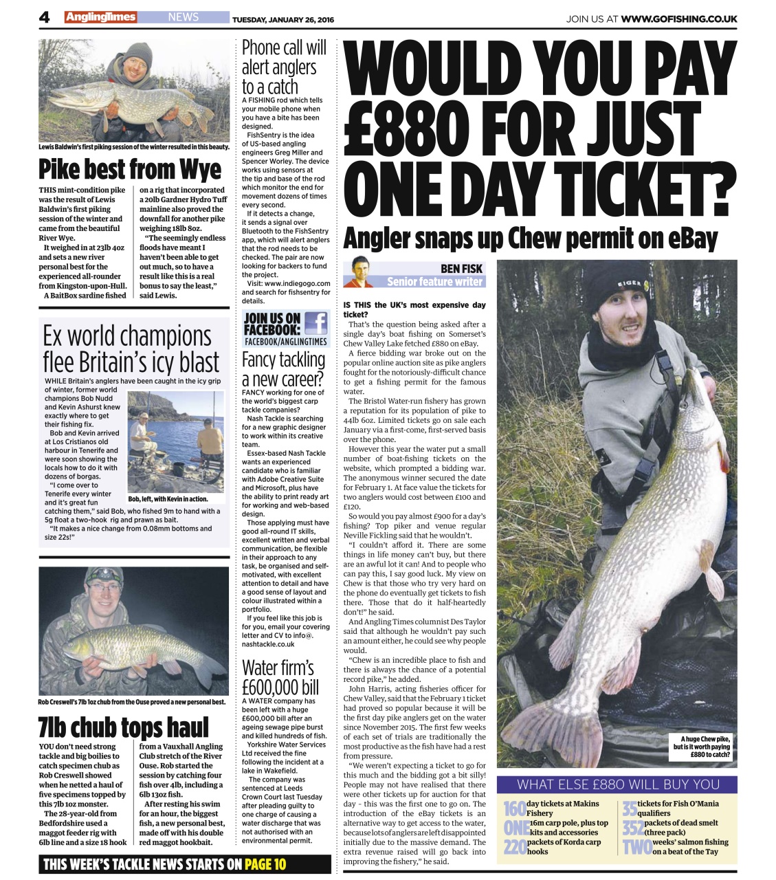 Angling Times Preview Pages