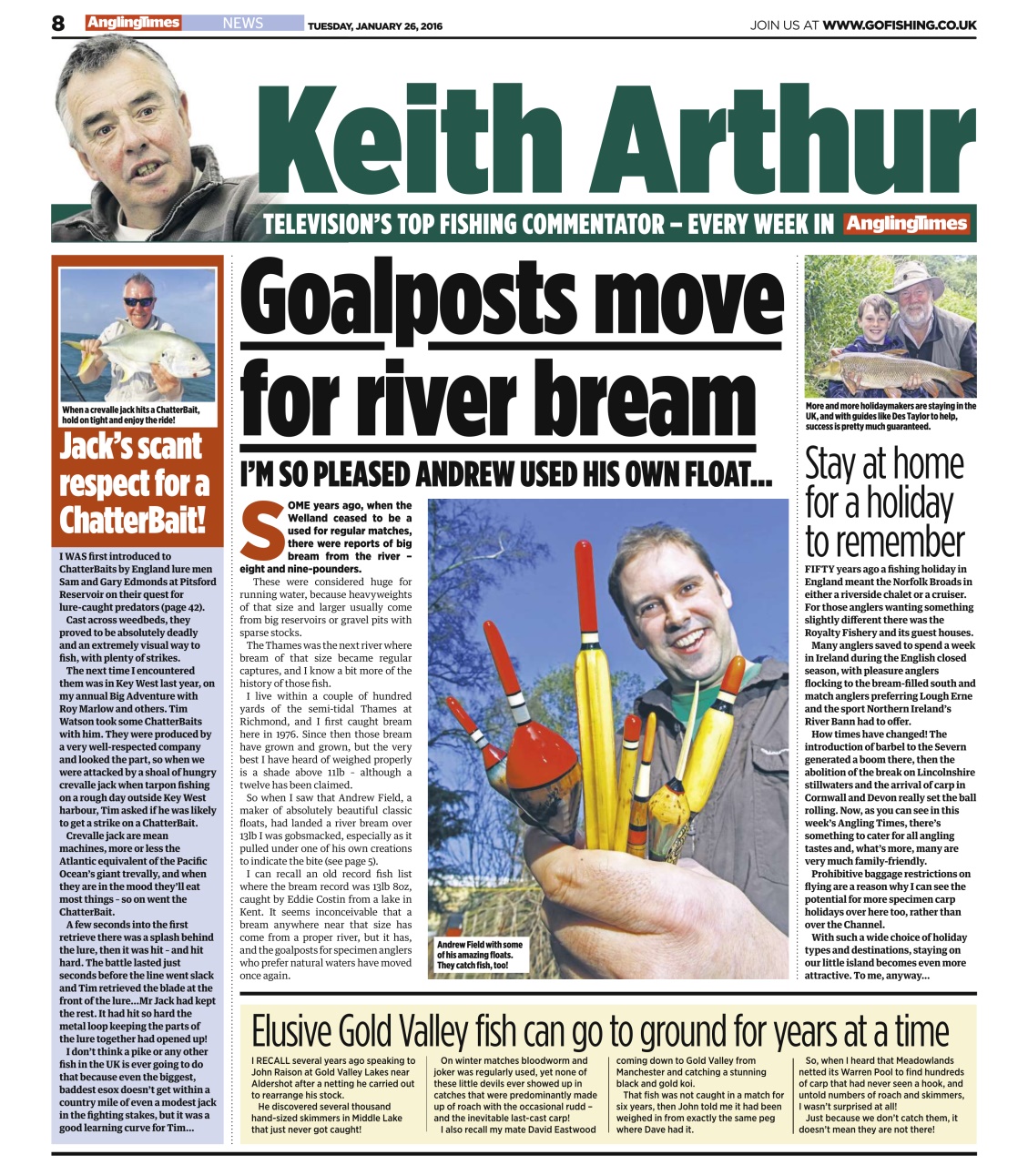 Angling Times Preview Pages