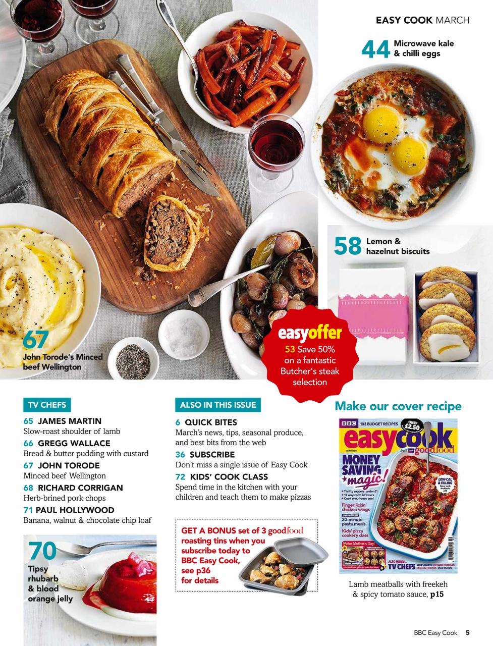 Easy Cook Magazine Preview Pages