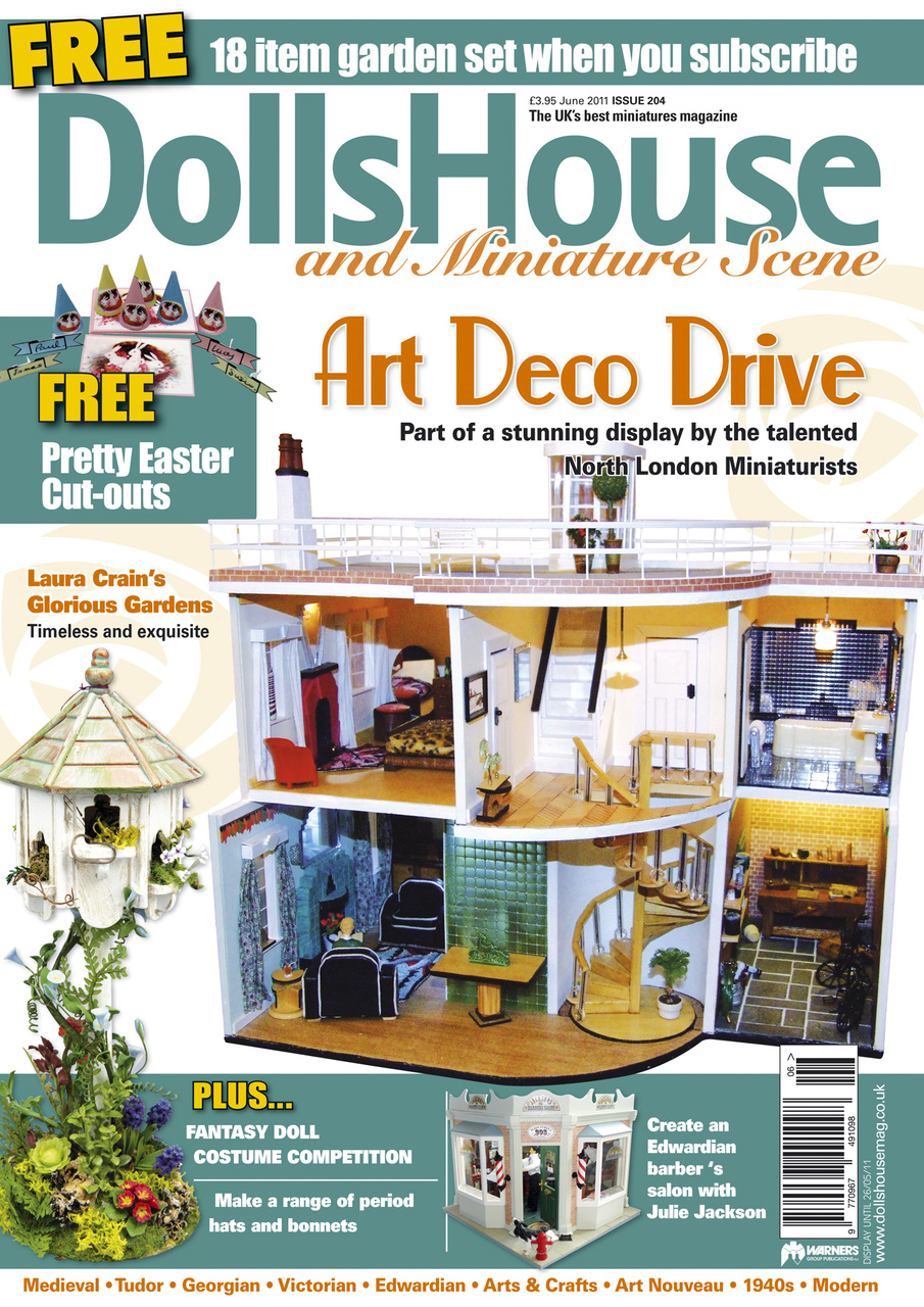 Dolls House and Miniature Scene Preview Pages
