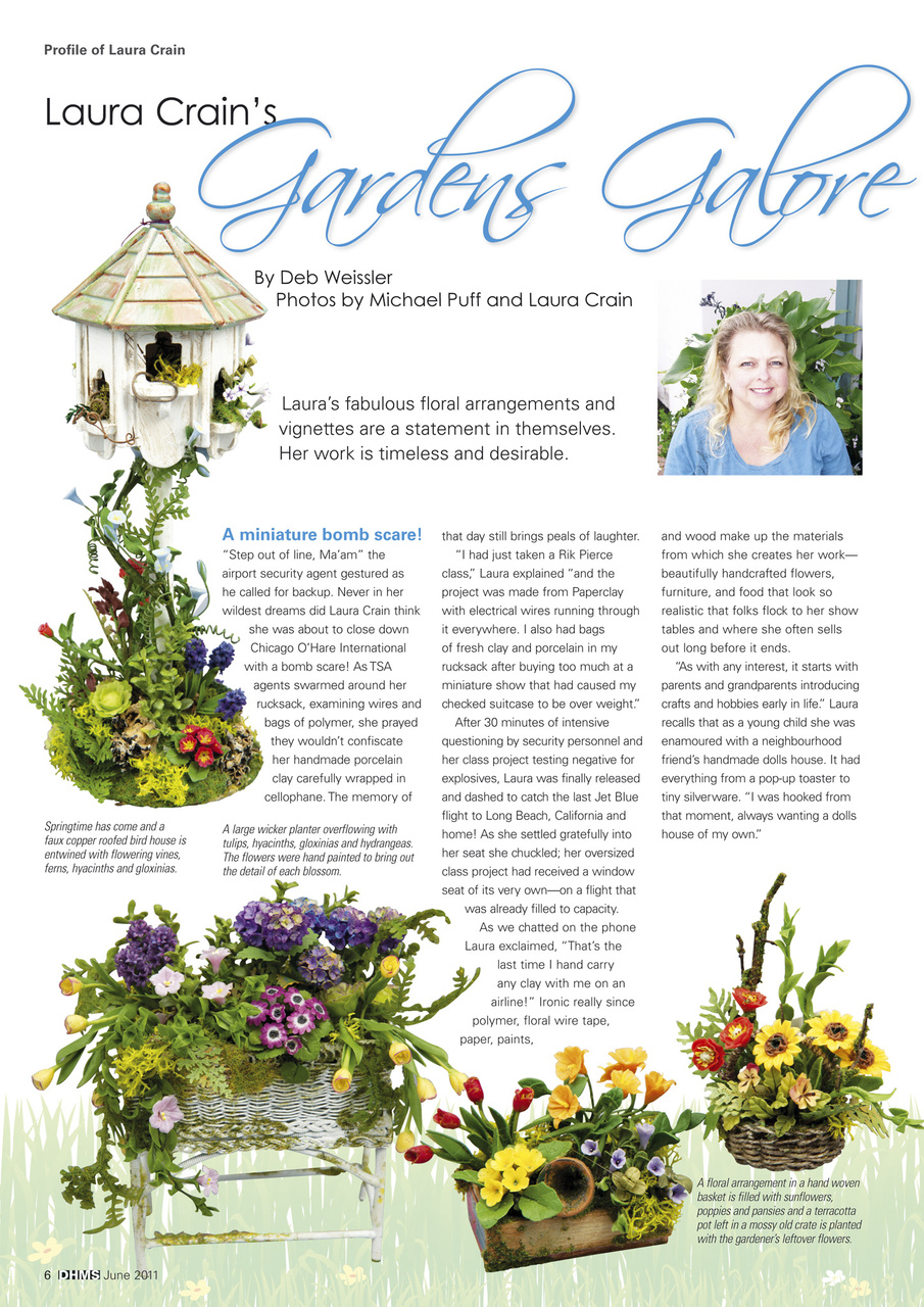 Dolls House and Miniature Scene Preview Pages