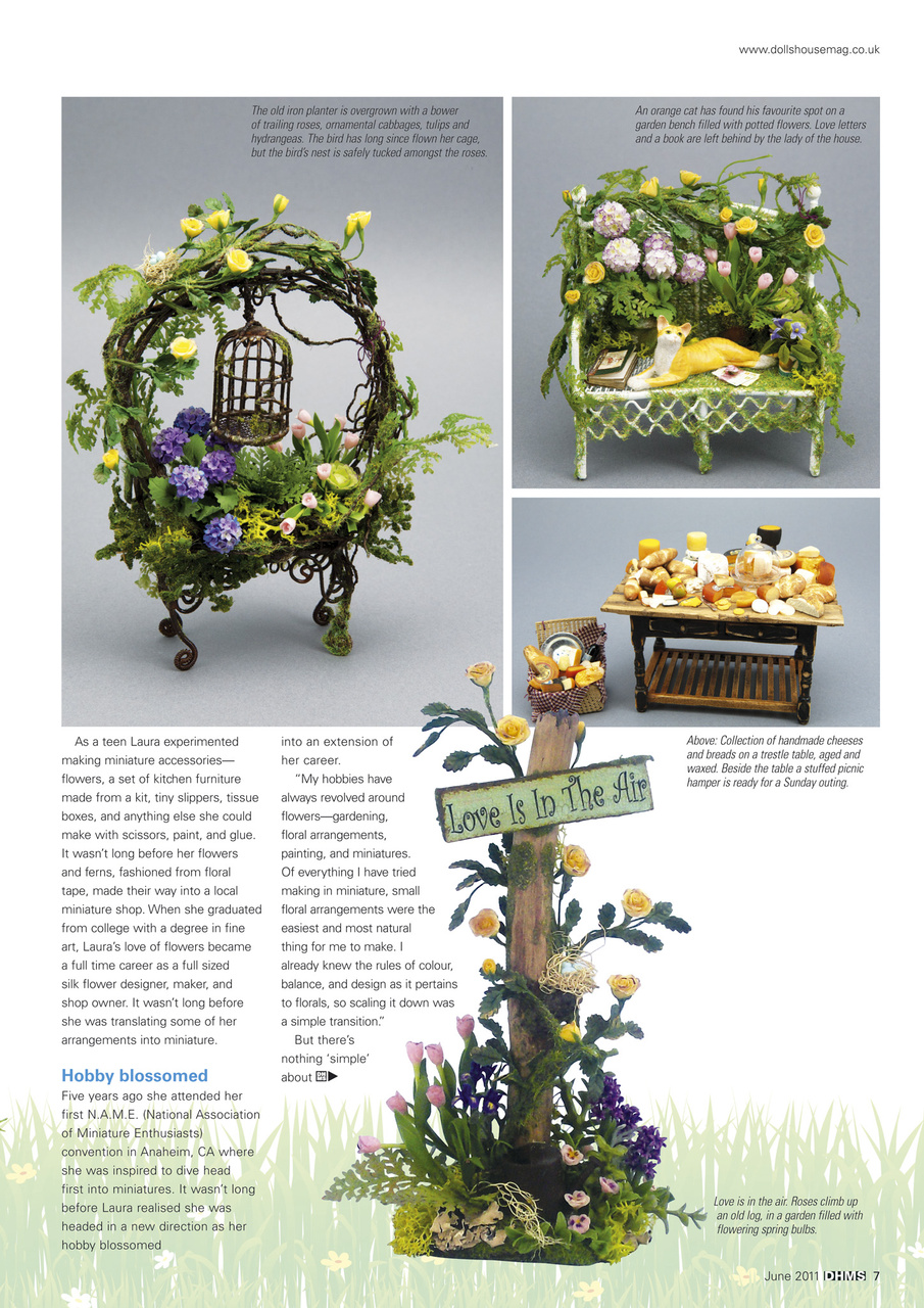 Dolls House and Miniature Scene Preview Pages
