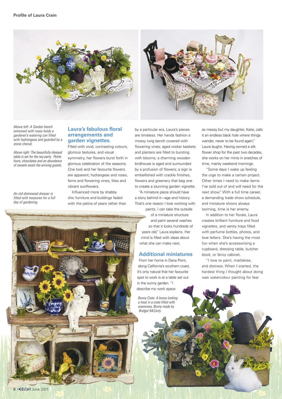 Dolls House and Miniature Scene Preview Pages