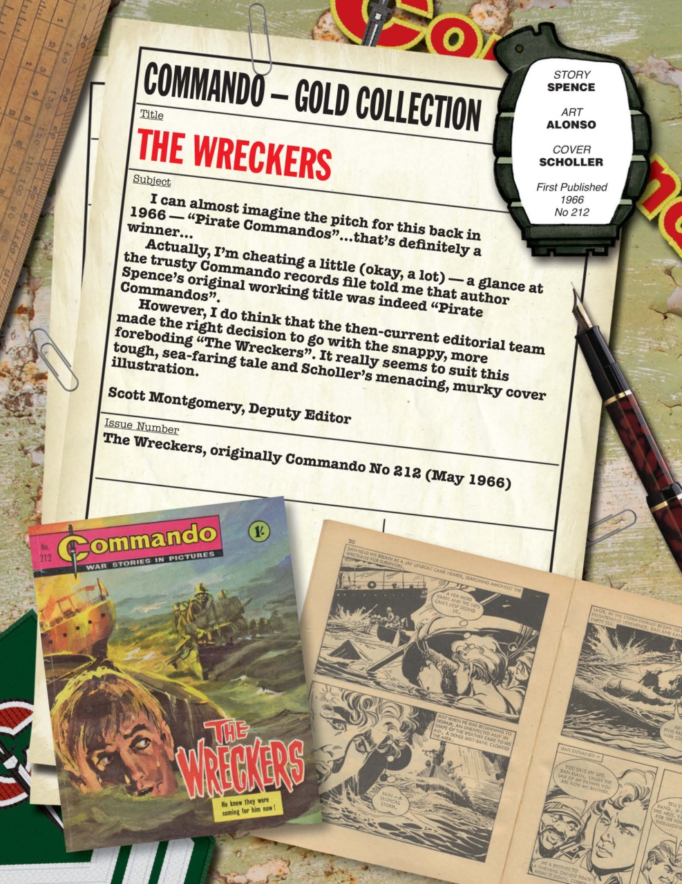 Commando Preview Pages