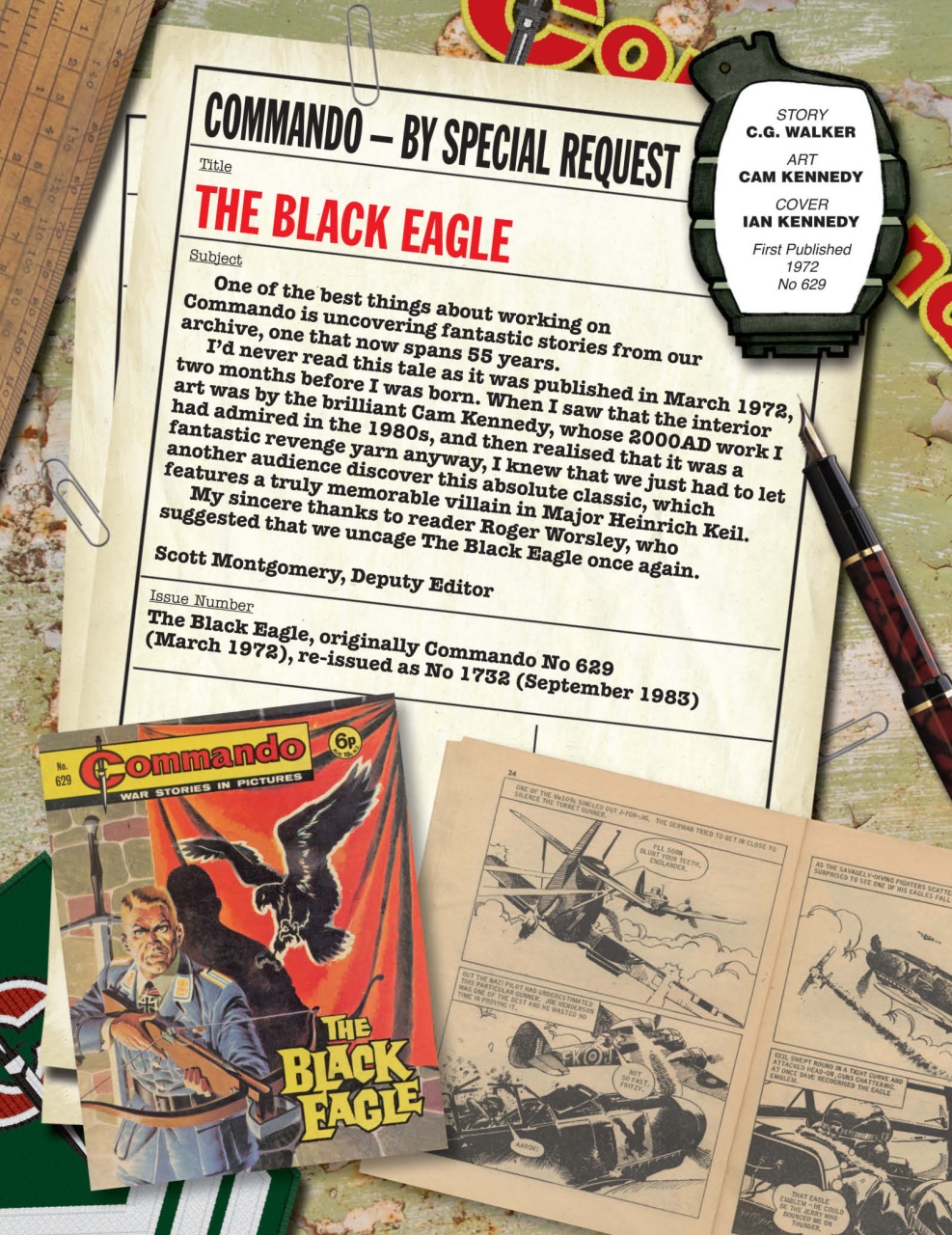 Commando Preview Pages