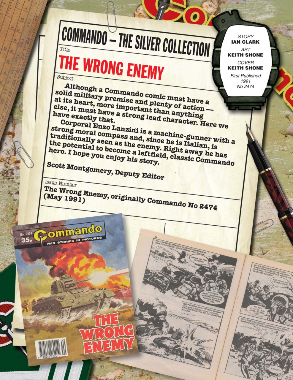 Commando Preview Pages