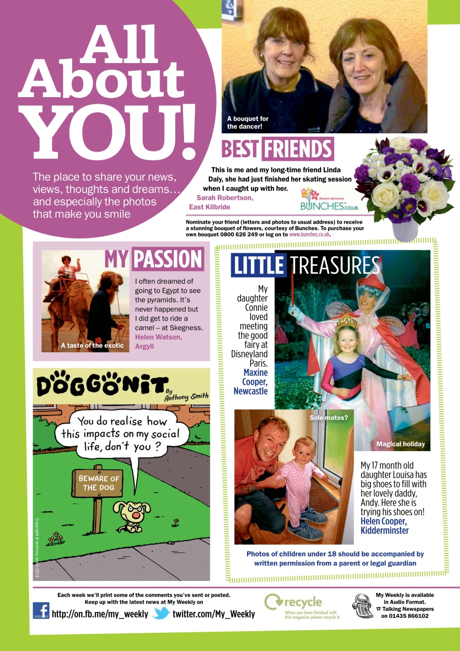 My Weekly Preview Pages