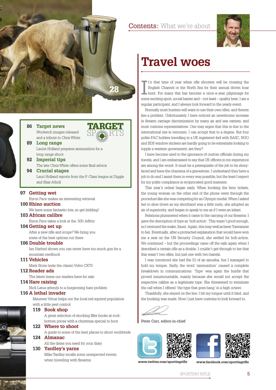 Sporting Rifle Preview Pages