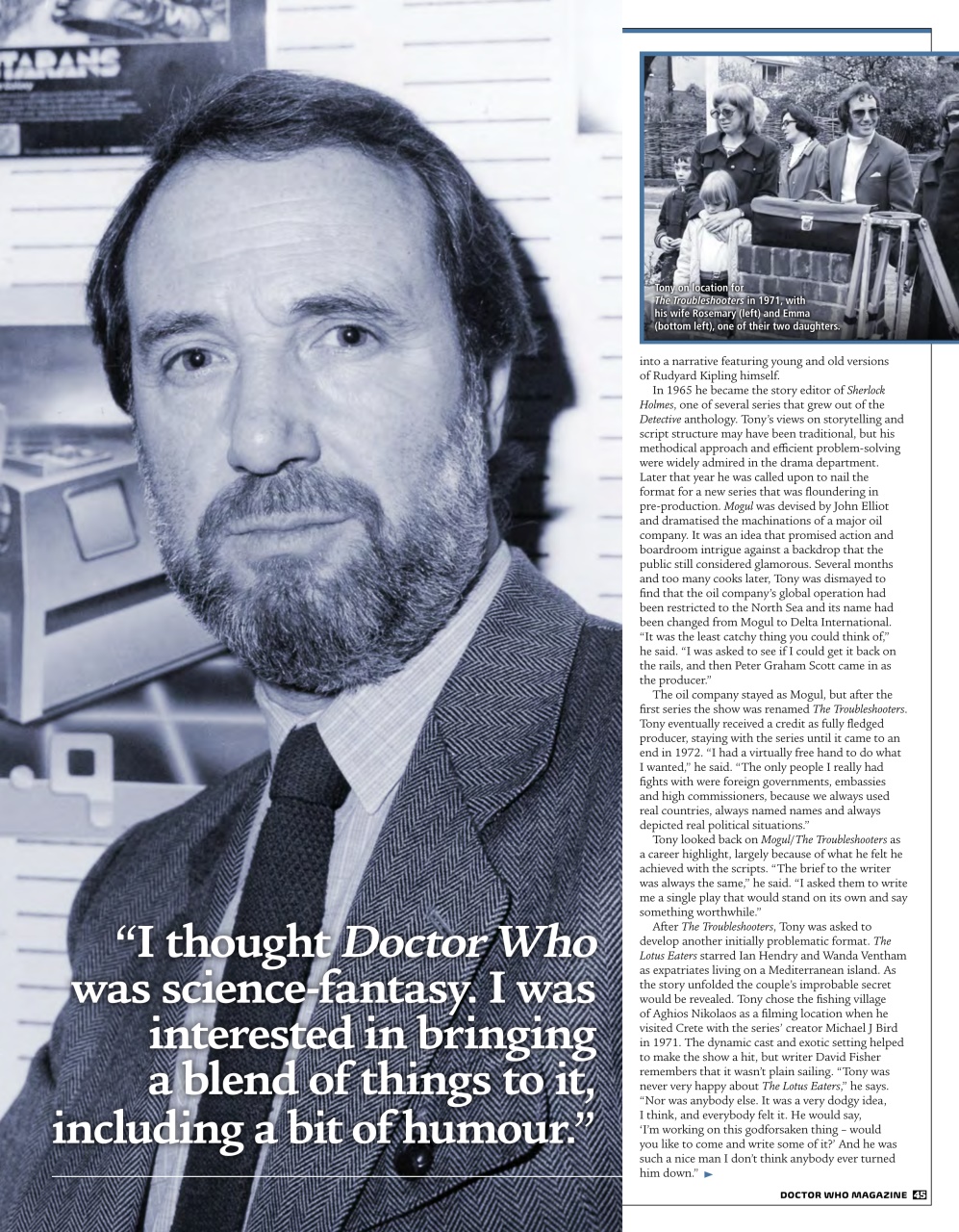 Doctor Who Magazine Preview Pages