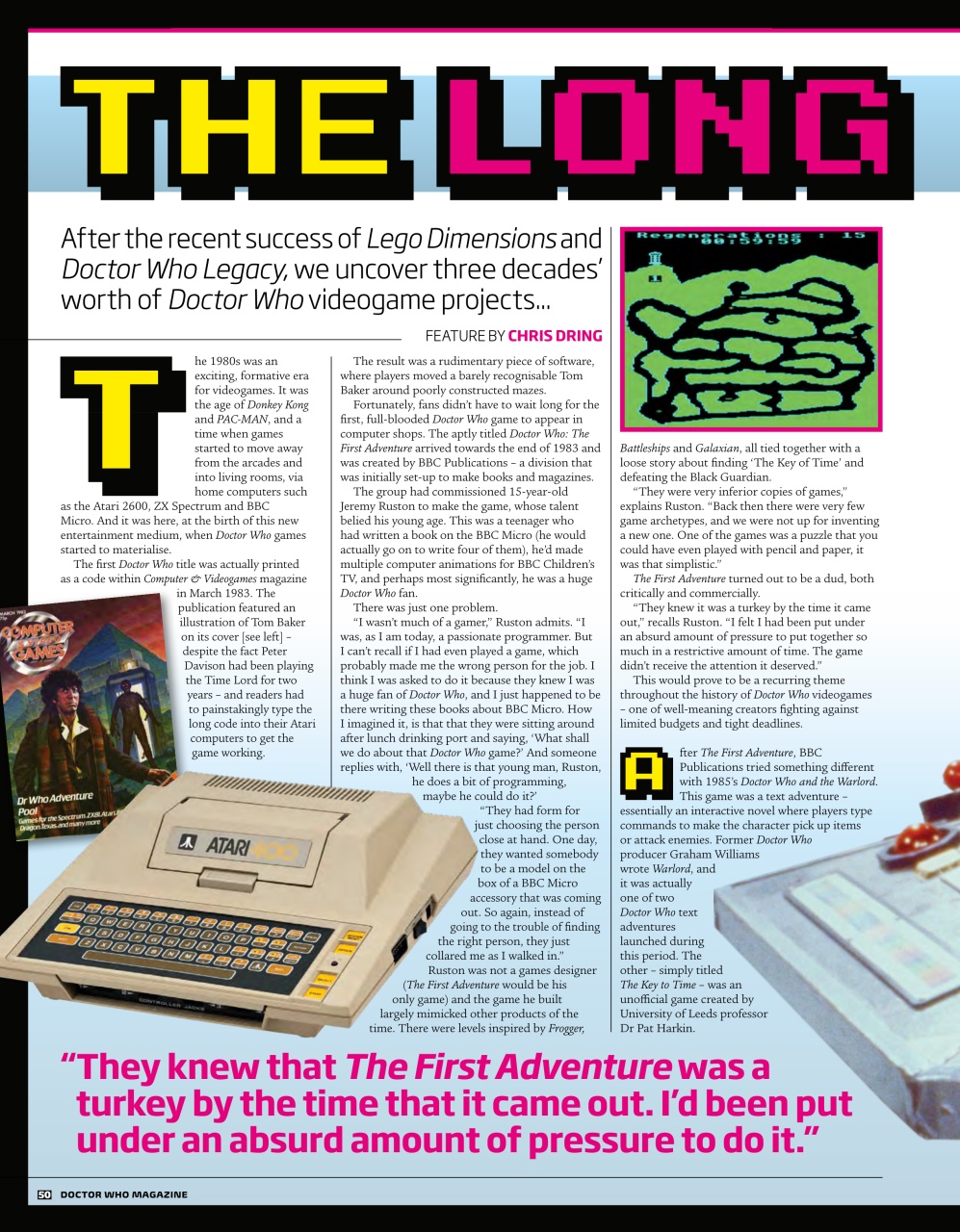 Doctor Who Magazine Preview Pages