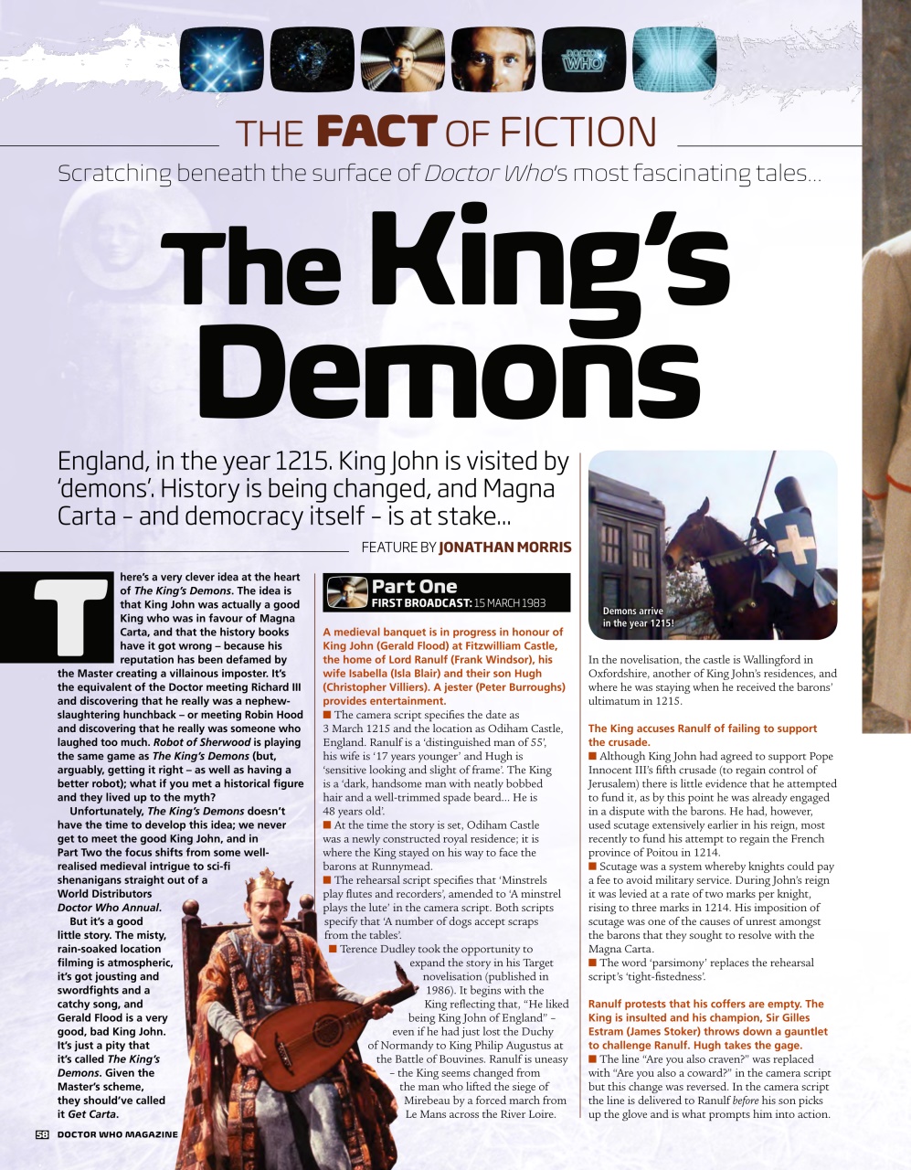 Doctor Who Magazine Preview Pages