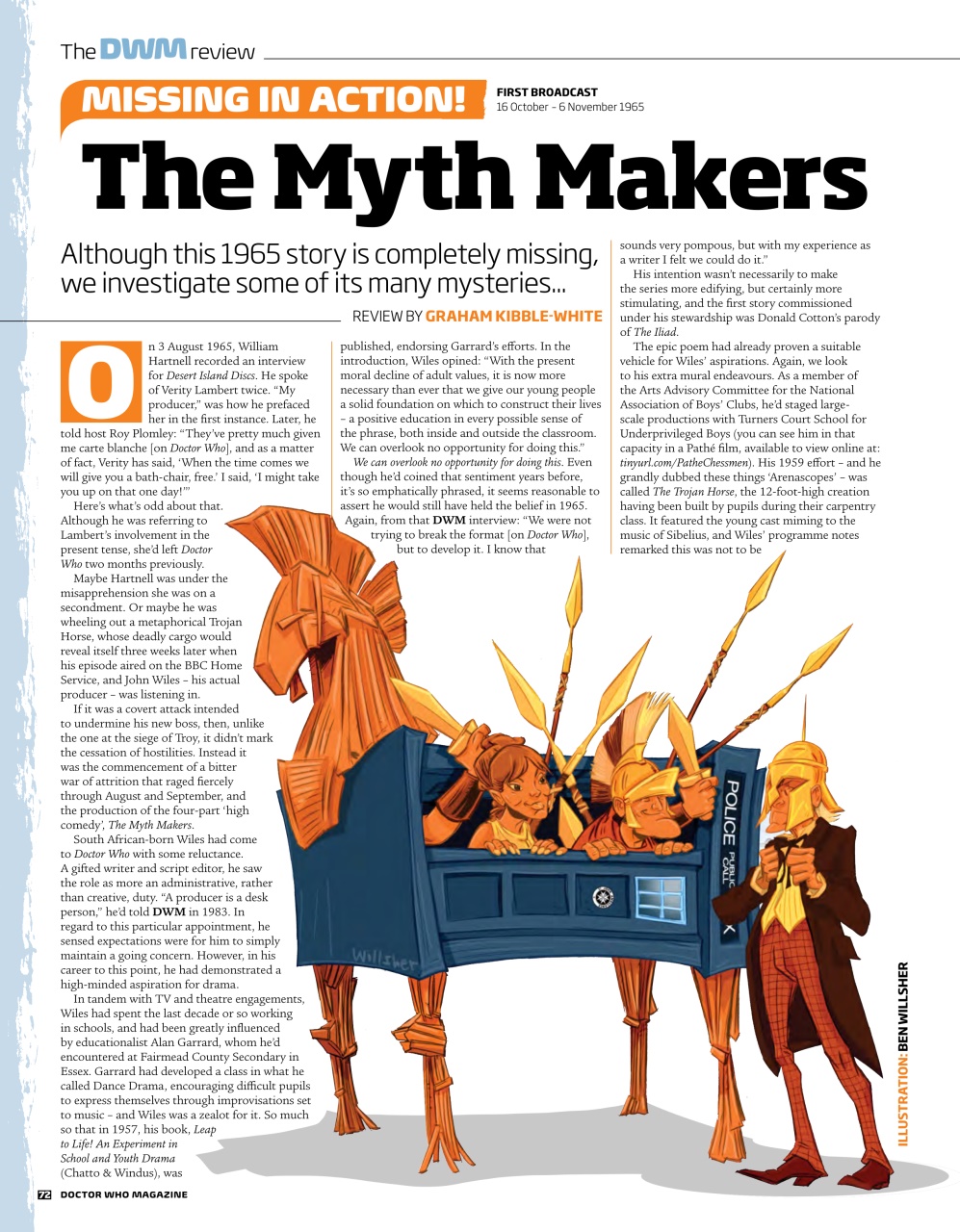 Doctor Who Magazine Preview Pages