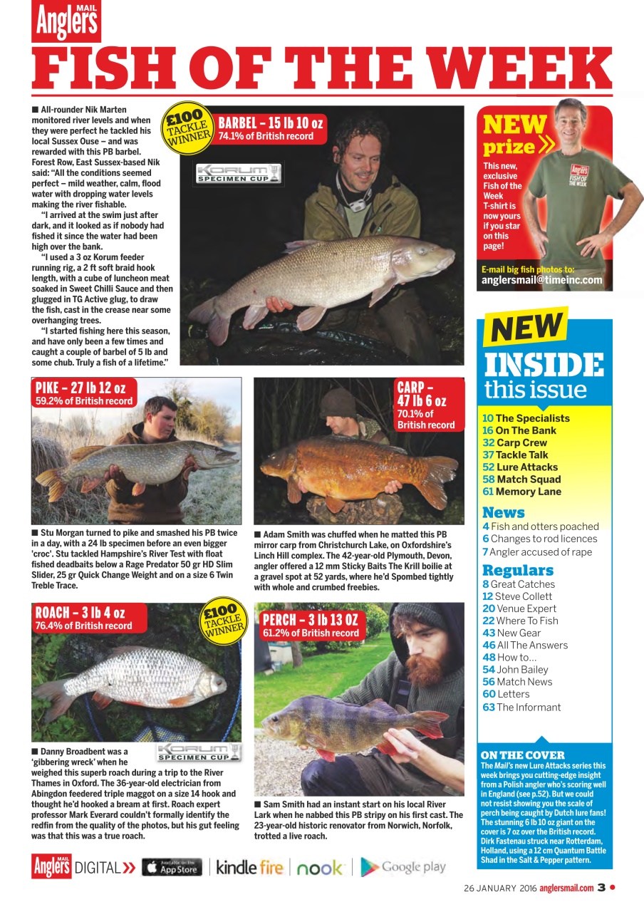 Anglers Mail Preview Pages