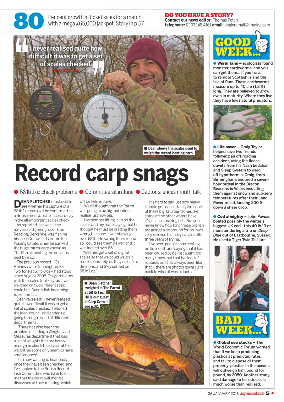 Anglers Mail Preview Pages