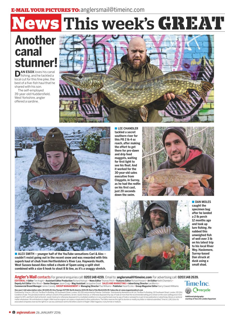 Anglers Mail Preview Pages