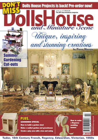 Dolls House and Miniature Scene issue DHMS July 11 (Iss 205)