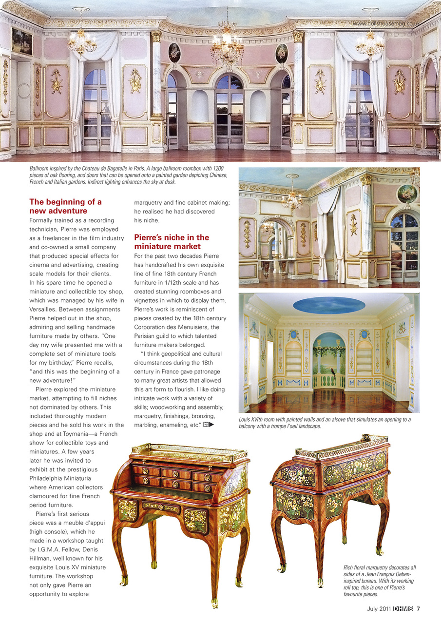 Dolls House and Miniature Scene Preview Pages