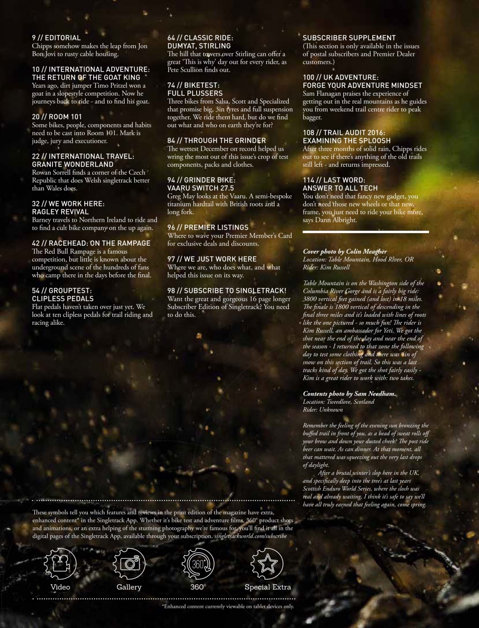 Singletrack Preview Pages