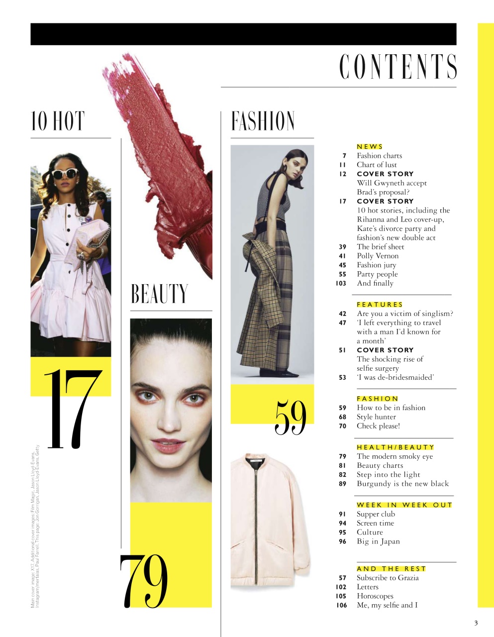 Grazia Preview Pages